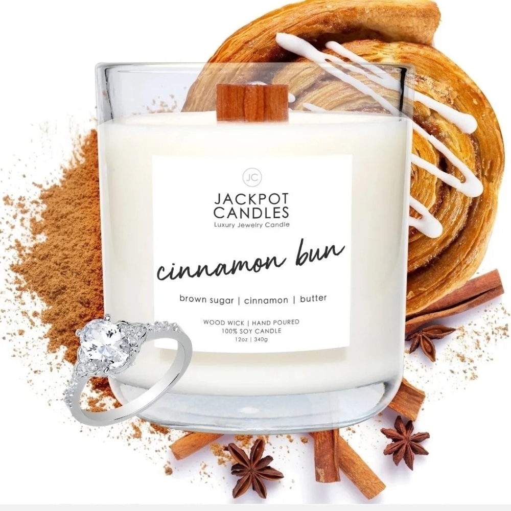Jackpot Candle Cinnamon Bun